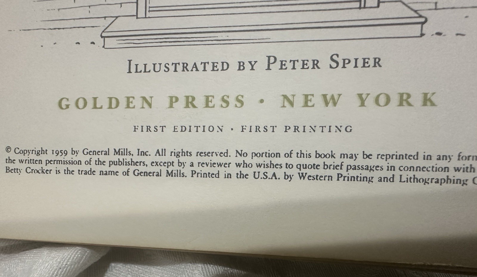 1959 Betty Crocker’s Guide To Easy Entertaining 1st Edition 1st Printing HB