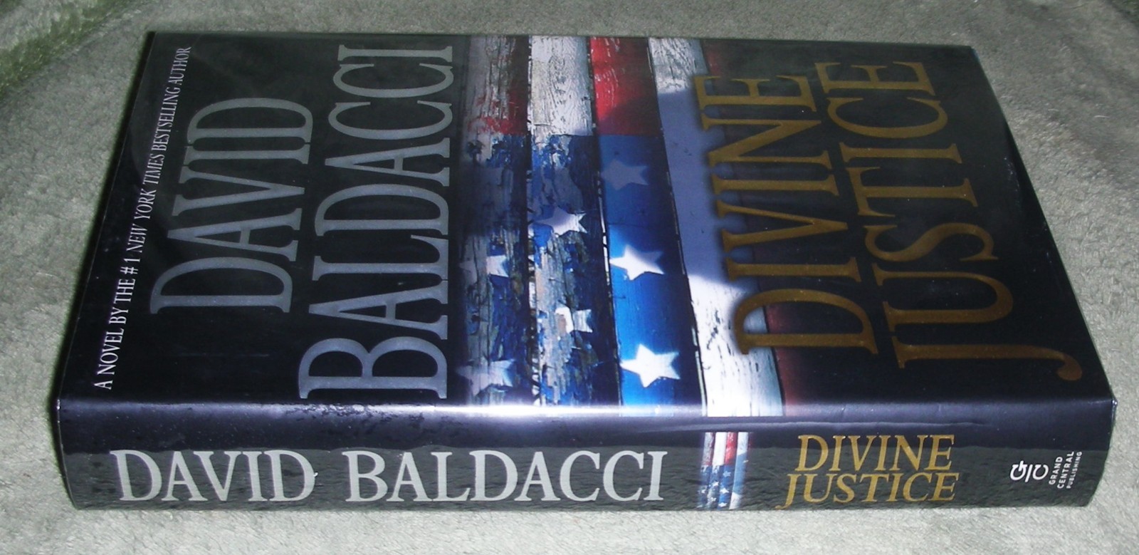 DIVINE JUSTICE by David Baldacci 2008 HC/DJ ~ 1st Ed 1st Print + Cover