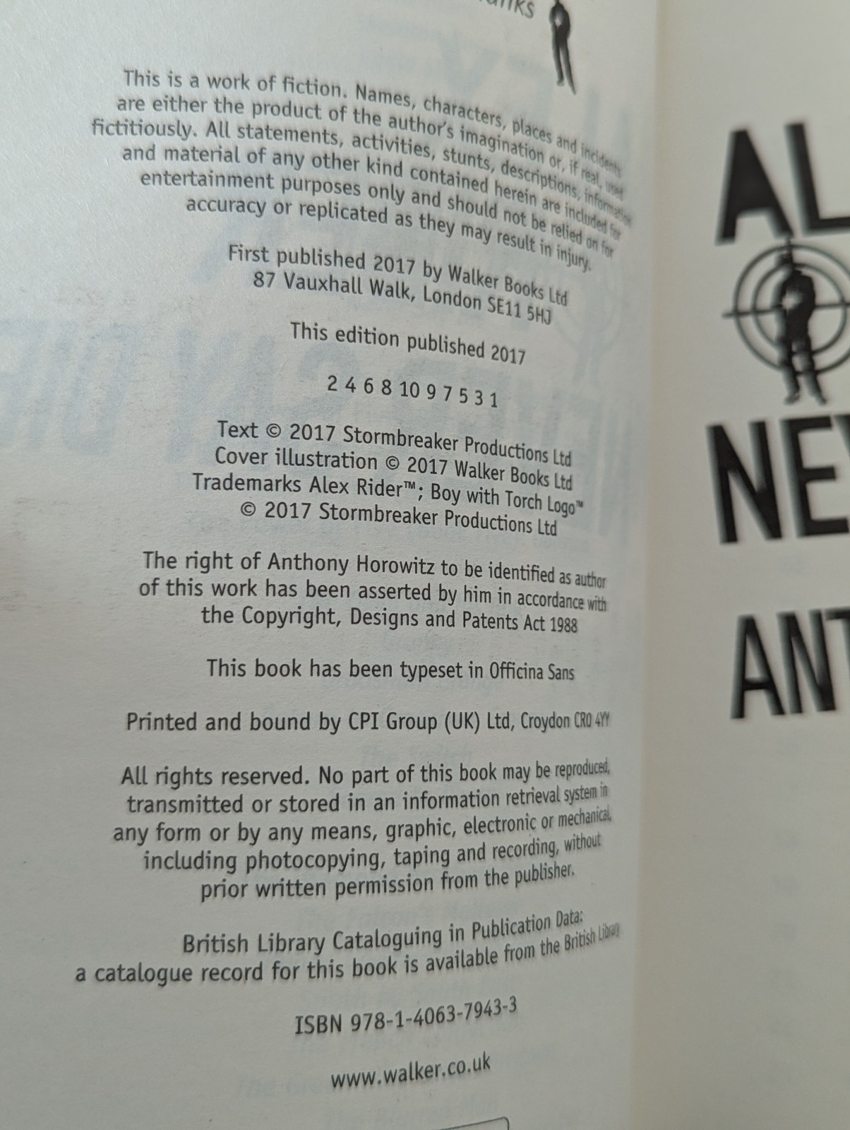 Alex Rider Boxed Set * Volume 1 – 11 * Anthony Horowitz