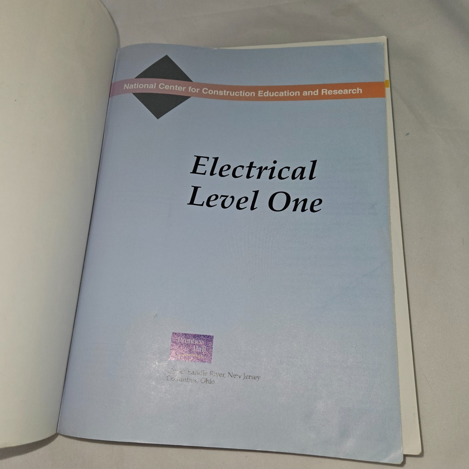 NCCER Electrical Trainee Guide, Level 1 2000 revision paperback