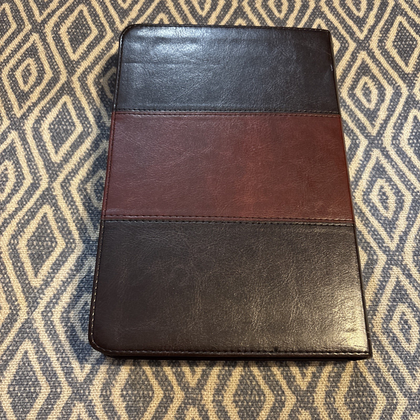 HCSB Ultrathin Reference Bible Dark Brown/Tan Simulated Leather book