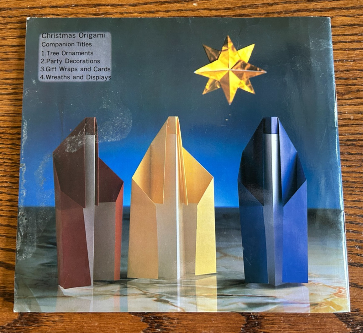 Lot of 5 Origami Books 1, 3, 4, 7, 11 Printed in Japan 1985+ Vintage
