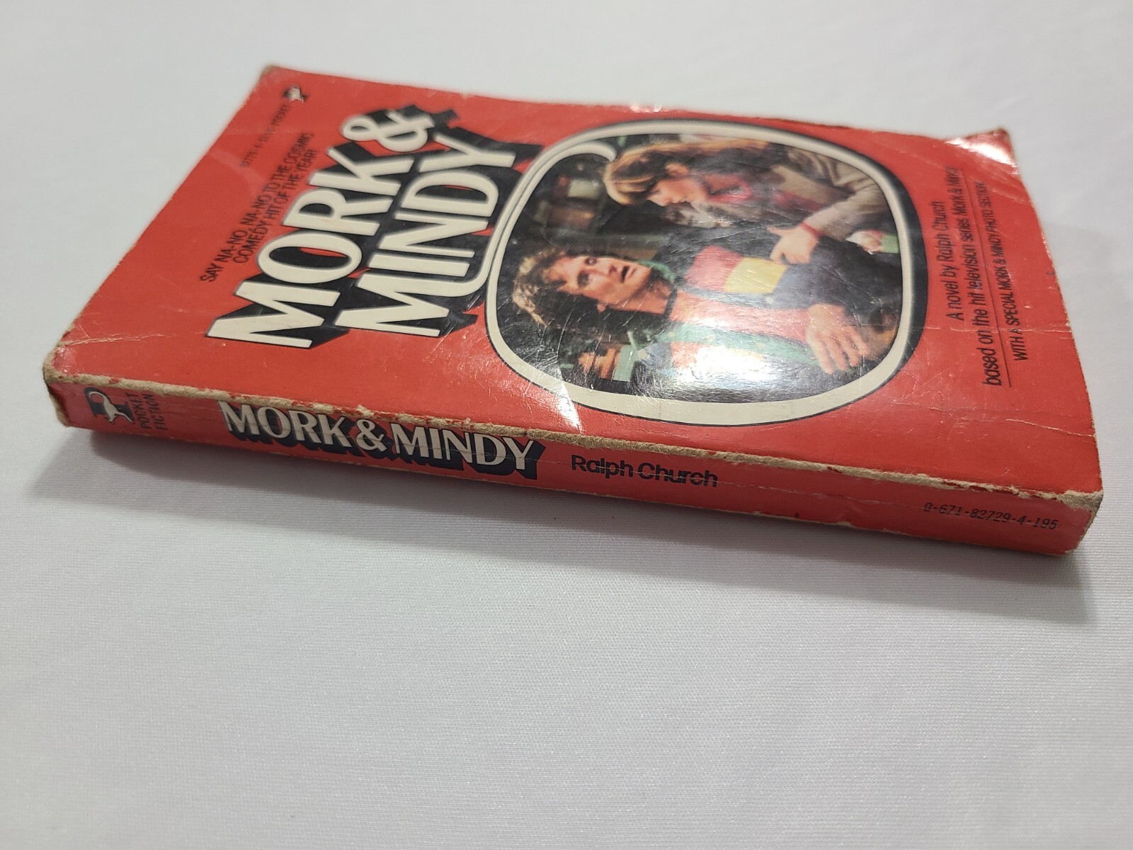 Mork & Mindy by Ralph Church Paperback w/ 16 Pages Of Photos Robin Williams Ork