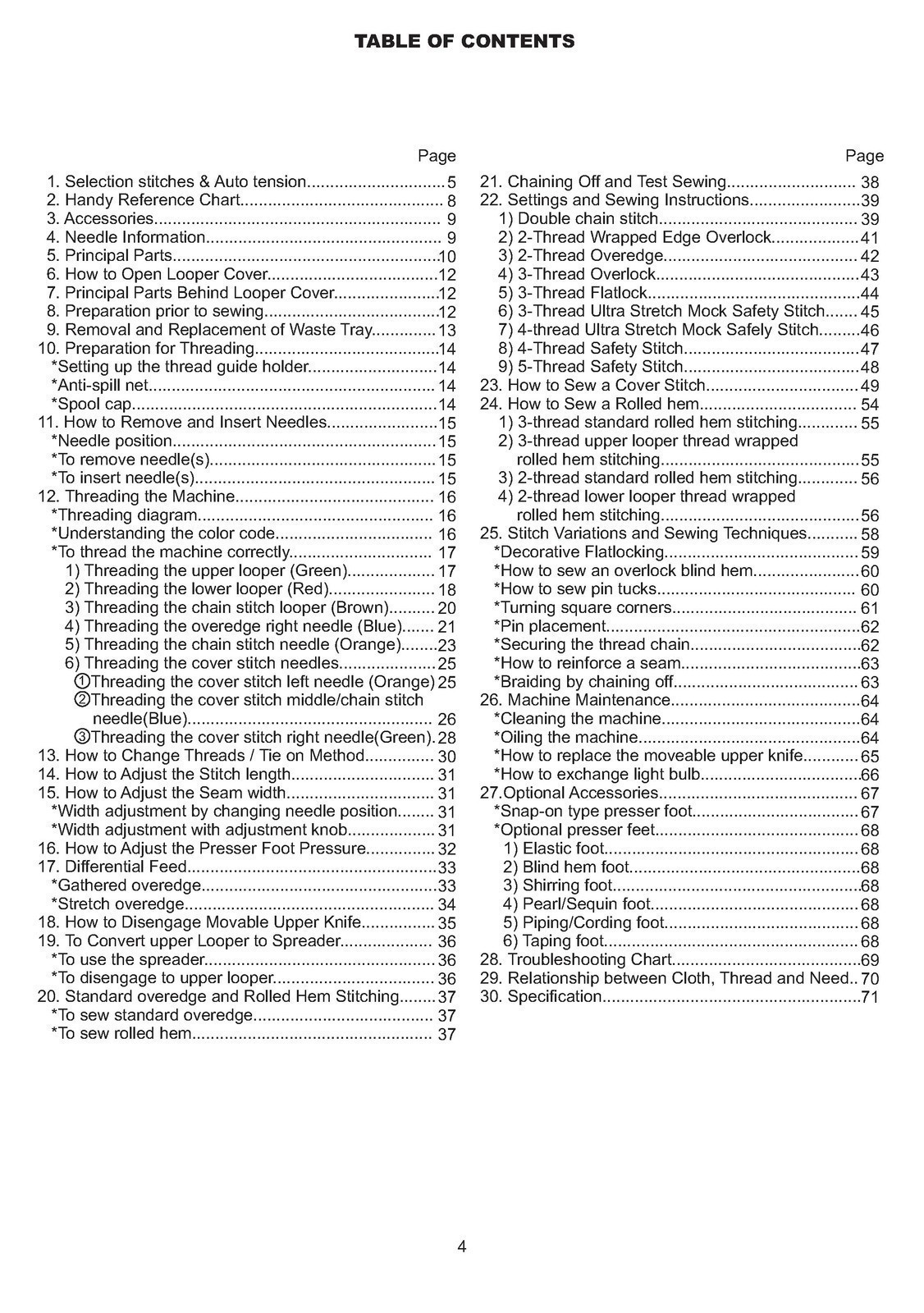 SINGER 14T968DC Serger Overlocker Instruction Manual – LOOP BIND – TOUGH COVERS