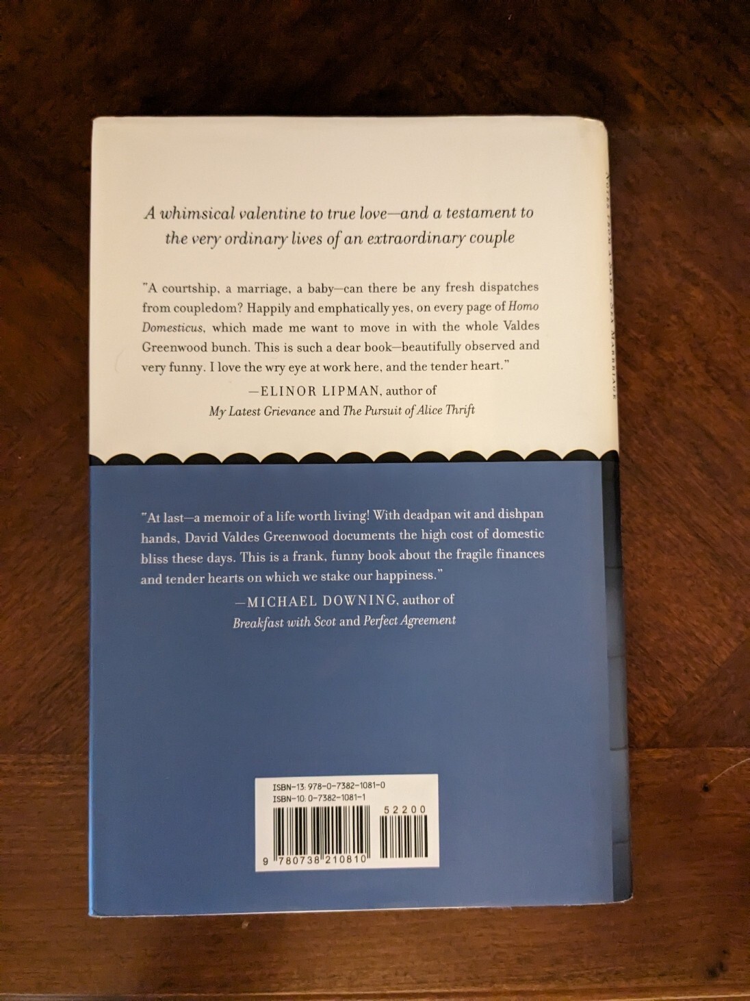 HOMO DOMESTICUS : Notes from a Same-Sex Marriage by David Valdes Greenwood