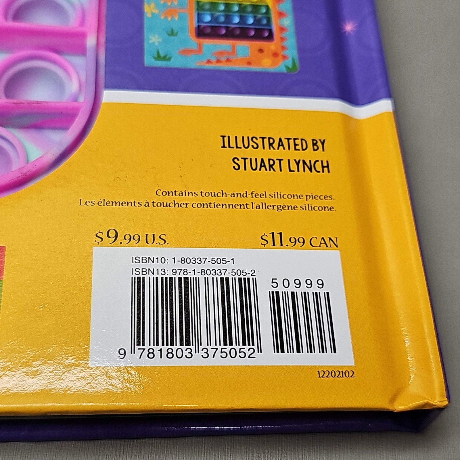 MAKE BELIEVE IDEAS Never Pop A Unicorn Hardback Book With Pop-It (New)
