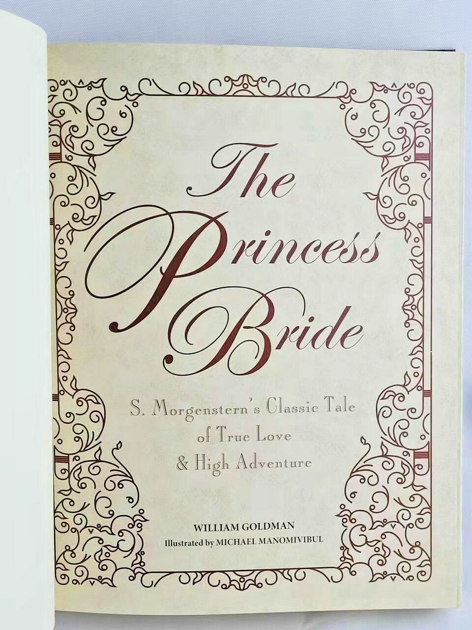 THE PRINCESS BRIDE by William Goldman Deluxe Edition Illustrated Hardcover NEW