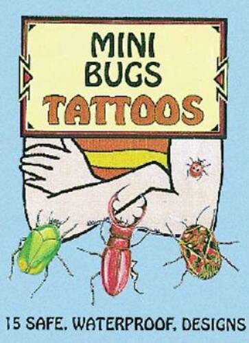 Mini Bugs Tattoos (Dover Tattoos) – Paperback By Sovak, Jan – GOOD