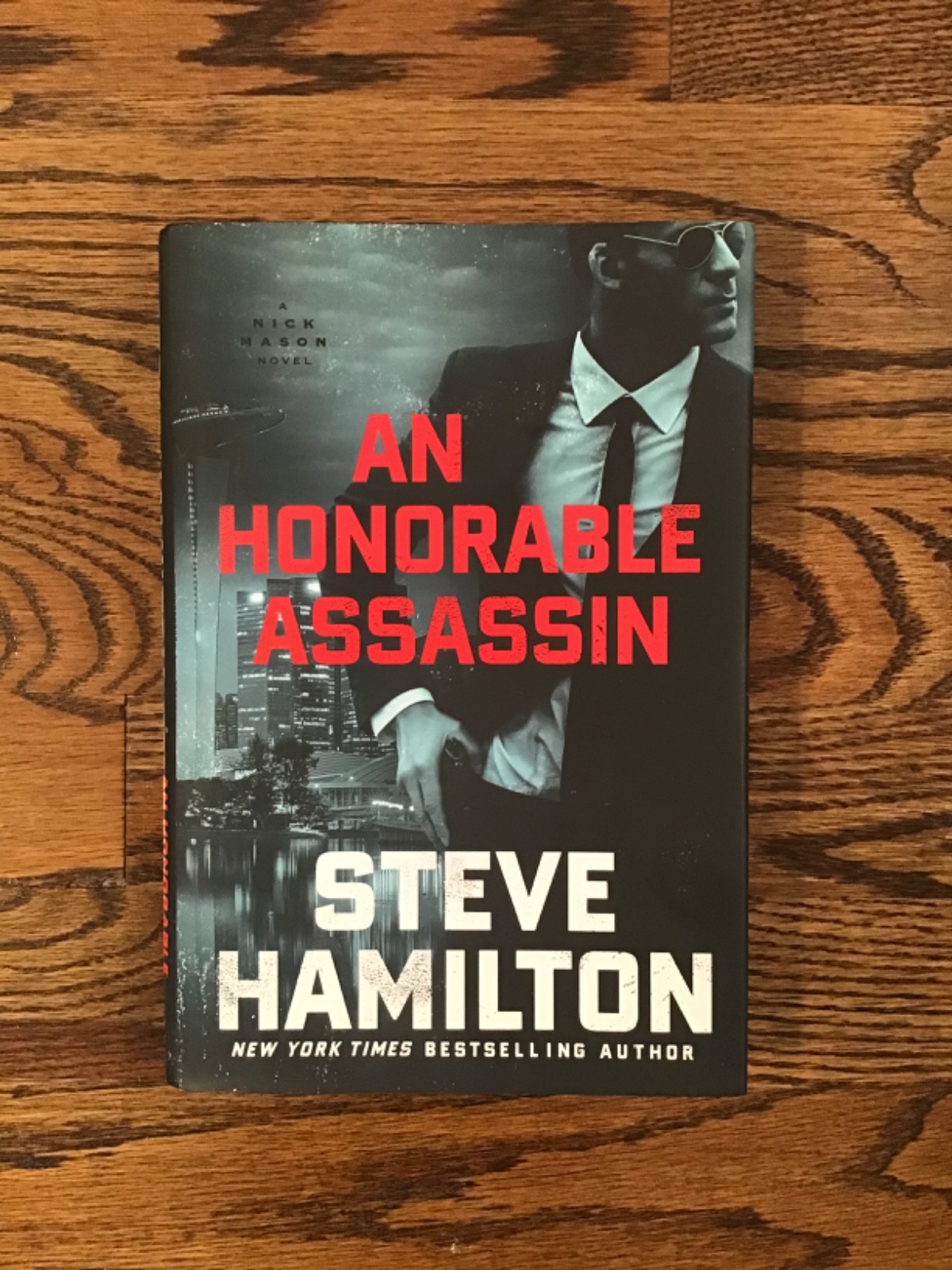 An Honorable Assassin Nick Mason Novel By Steve Hamilton First Edition Hardcover
