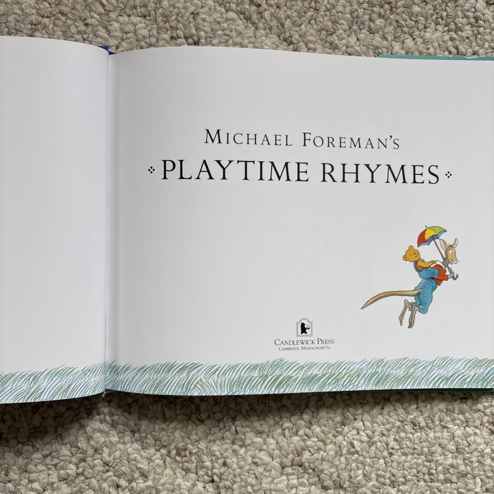 Michael Foreman’s Playtime Rhymes by Michael Foreman (2002, Hardcover)