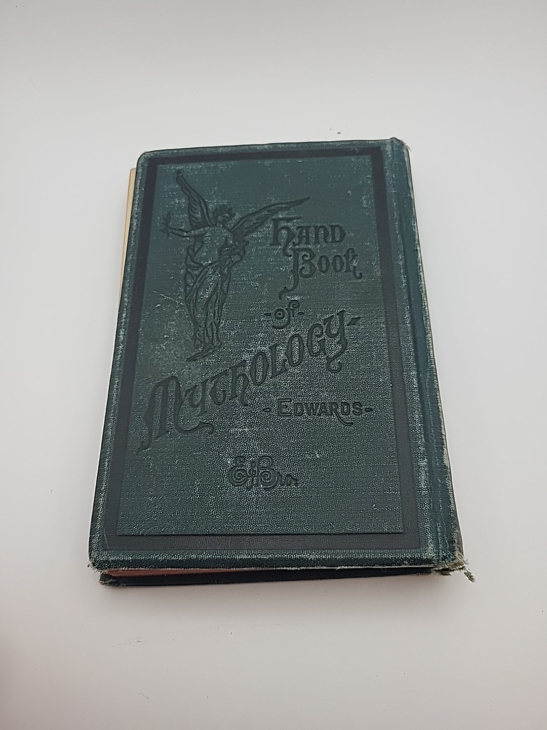 Hand Book of Mythology Edwards Antique Hardcover 1883 Eldredge & Brothers