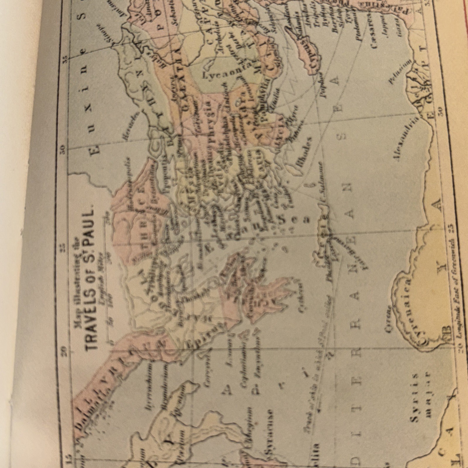 Antique 1898 Oxford Holy Bible KJV Pocket Bible Maps Gilt Edges 5.5″x3.5″