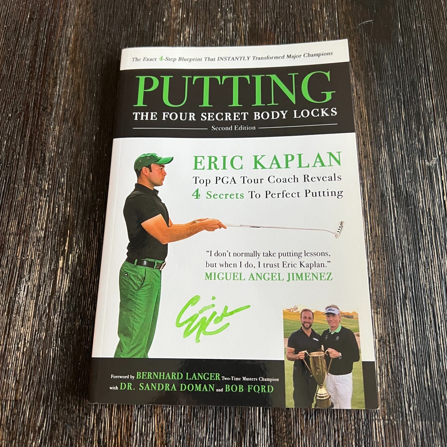 Putting The Four Secret Body Locks Eric Kaplan 2nd Edition Golf Paperback 2020