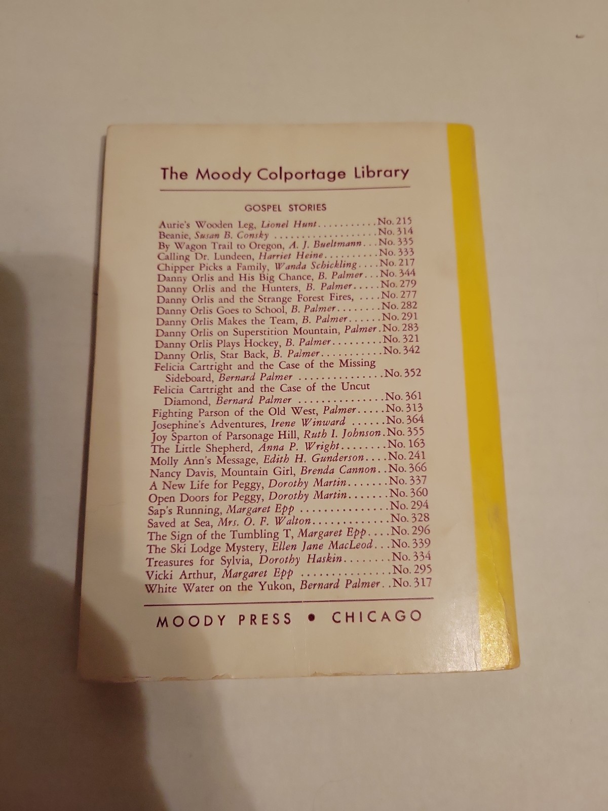 Felicia Cartright (4) and Danny Orlis (3) Set Of 7 Books Moody Press