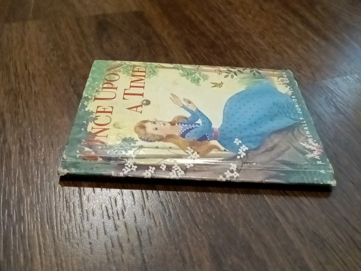 “ONCE UPON A TIME” (1960) JUNIOR ELF BOOK Rand McNally Story Of The Frog Prince.
