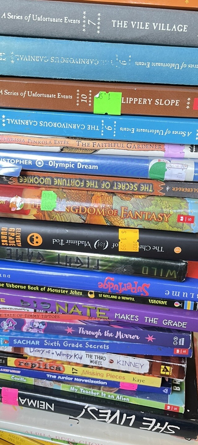 Middle School Books Lot Of 10 Hc Condition Topics Age 10 Random Mix Homeschool