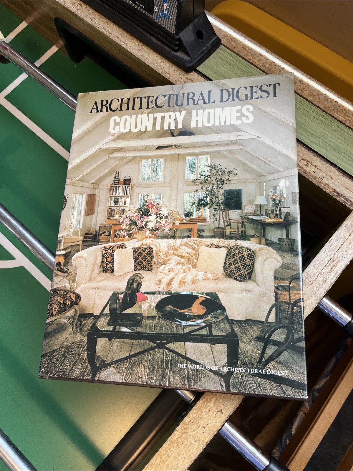 Four Vintage 1980S Architectural Digest Hardcover Books With D:Jacket Excellent