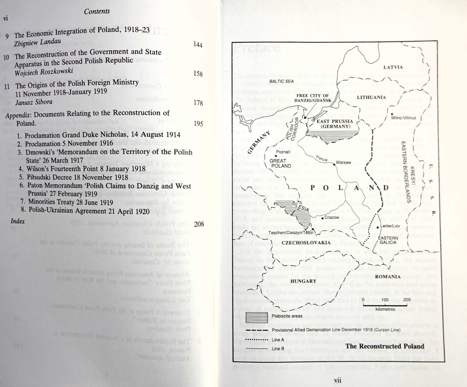 Reconstruction of Poland, 1914-23 by Paul Latawski (1992, Hardcover) 1ST. amer e