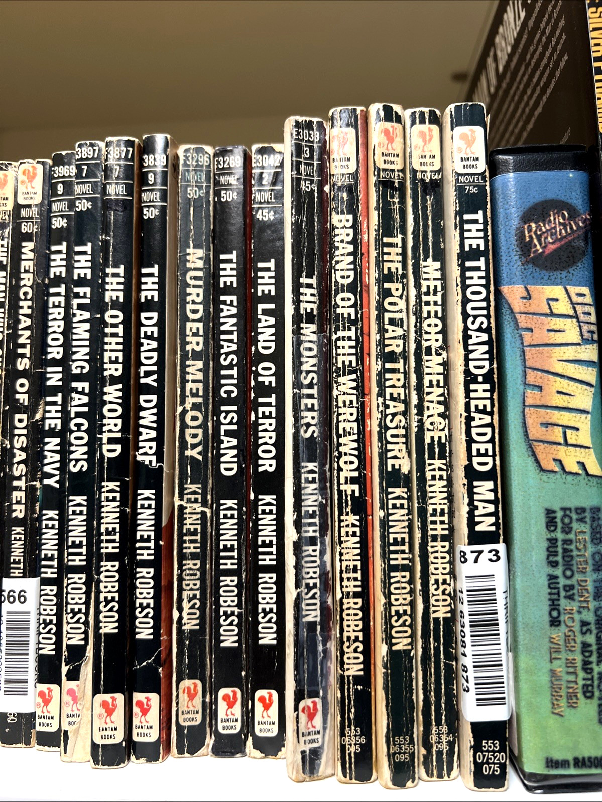DOC SAVAGE Paperback Books/Graphic Novel Kenneth Robeson Bantam Books -YOU PICK!