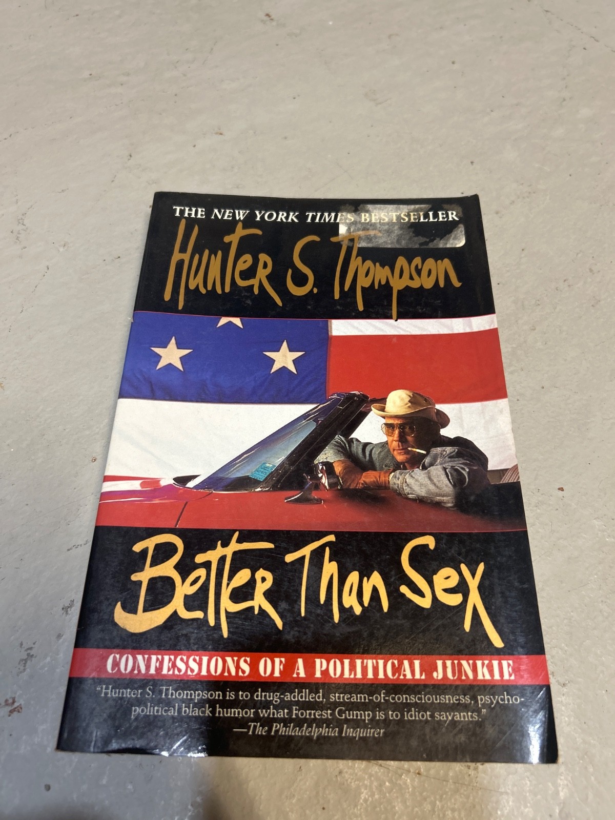 lot of 9 Hunter S Thompson books