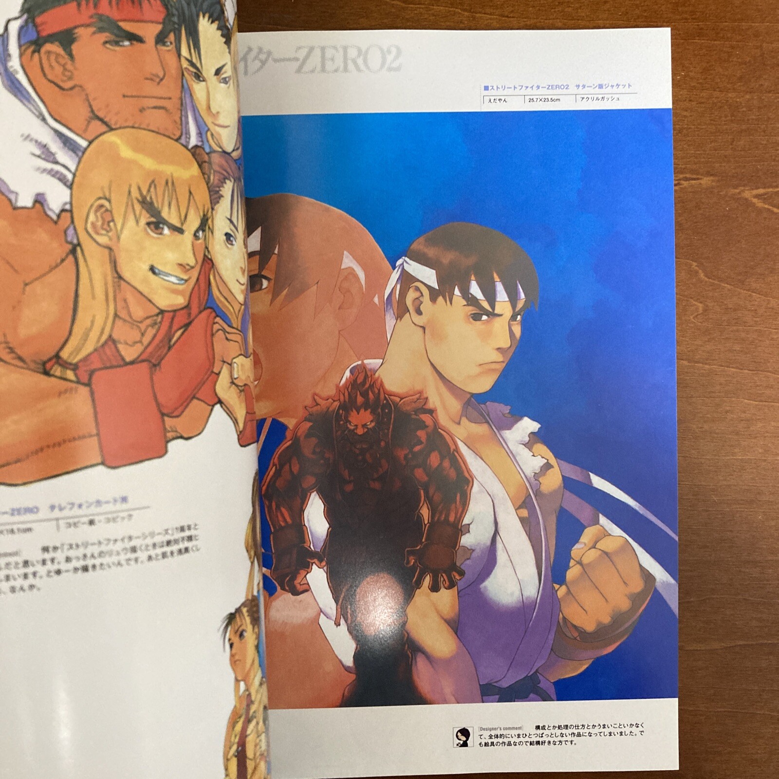 CAPCOM design WORKS Art Book Illustration