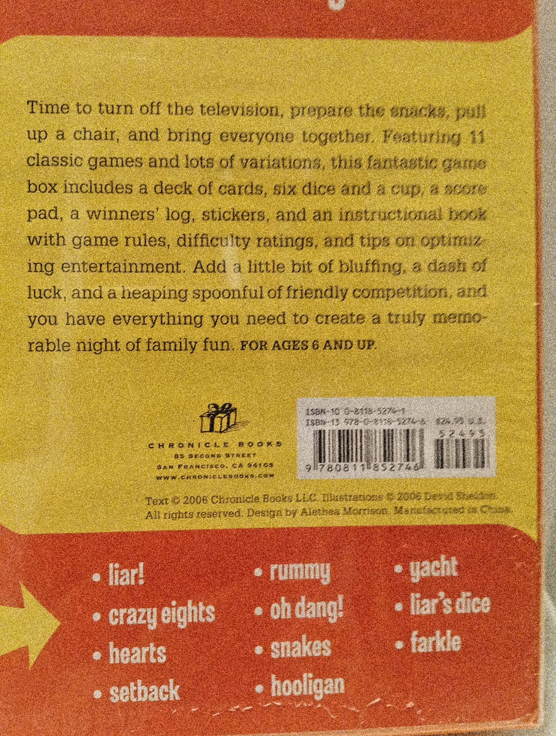 “Game Night” Games for The Entire Family Illustrated Instructions 11 Games NEW