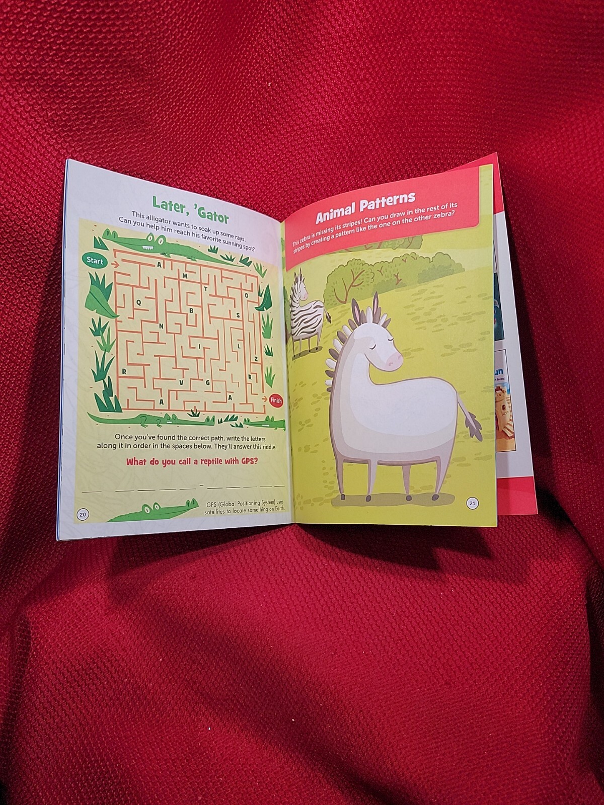 EXPLORE THE OUTDOORS Highlights Chic-Fil-A puzzle maze activity promo Book 2019