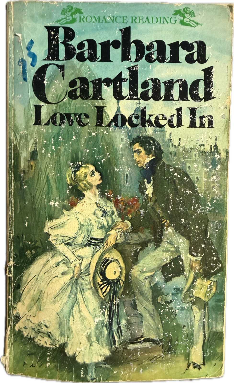 Love Locked In by Barbara Cartland, Bantam #84, Paperback, Historical Romance