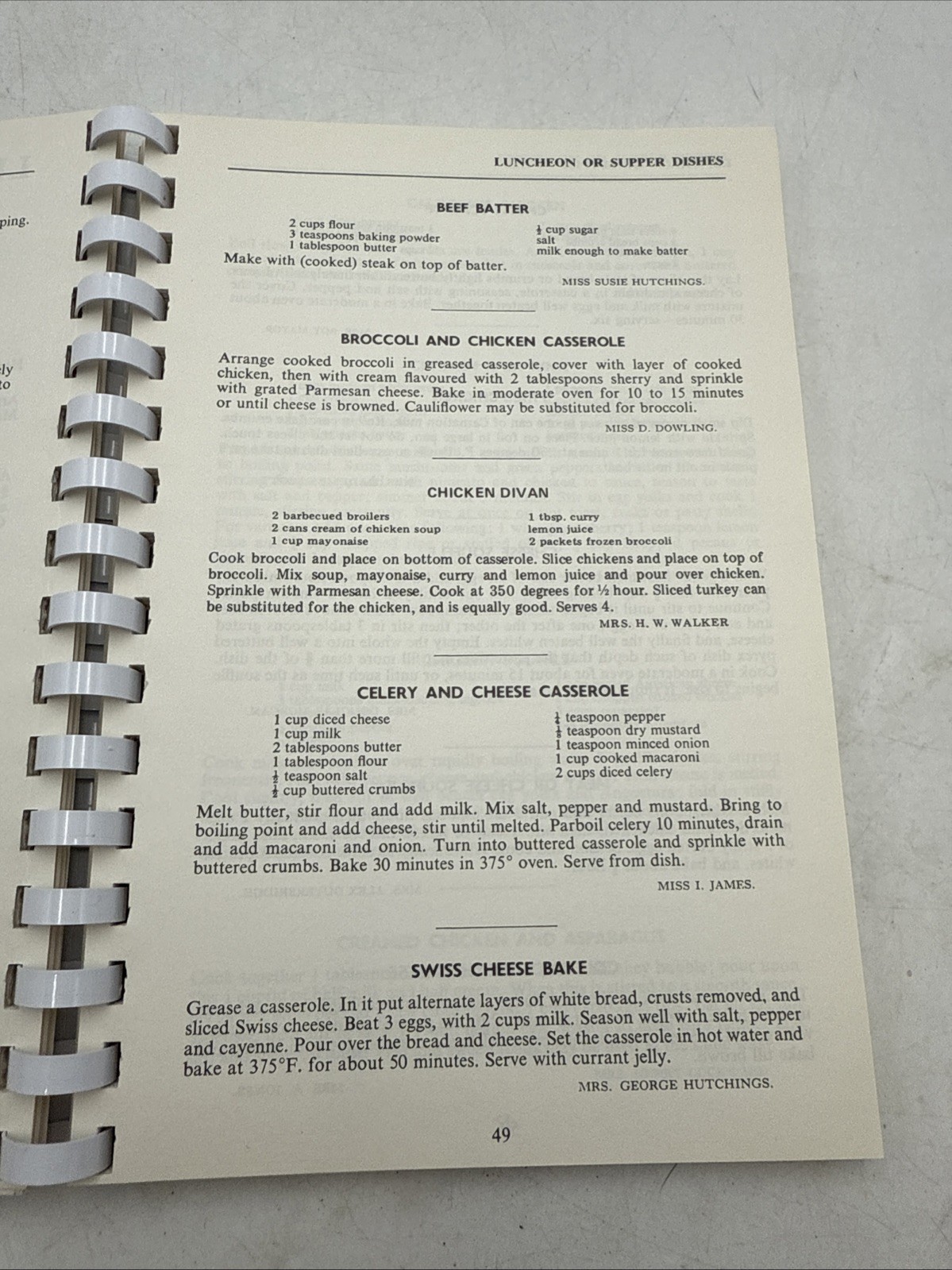 Bermuda’s Best Recipes 1986 13th Edition Spiral Bound 194 Pages 700 Recipes