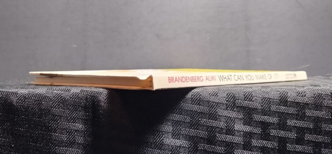 What Can You Make of It Franz Brandenberg Illustrated Aliki HB 1977 Juvenile