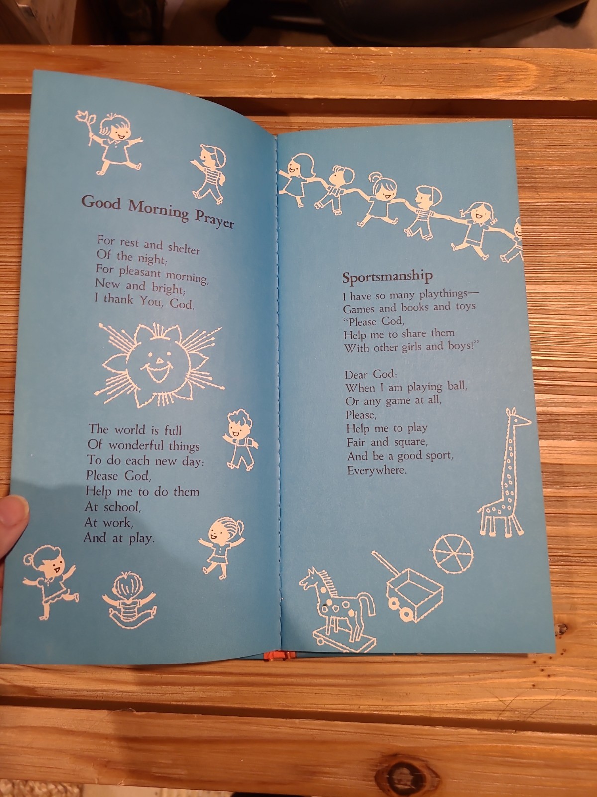 A Jewish Child’s “My First Book of Prayers” 1958 – by Edith & Sol Scharfstein