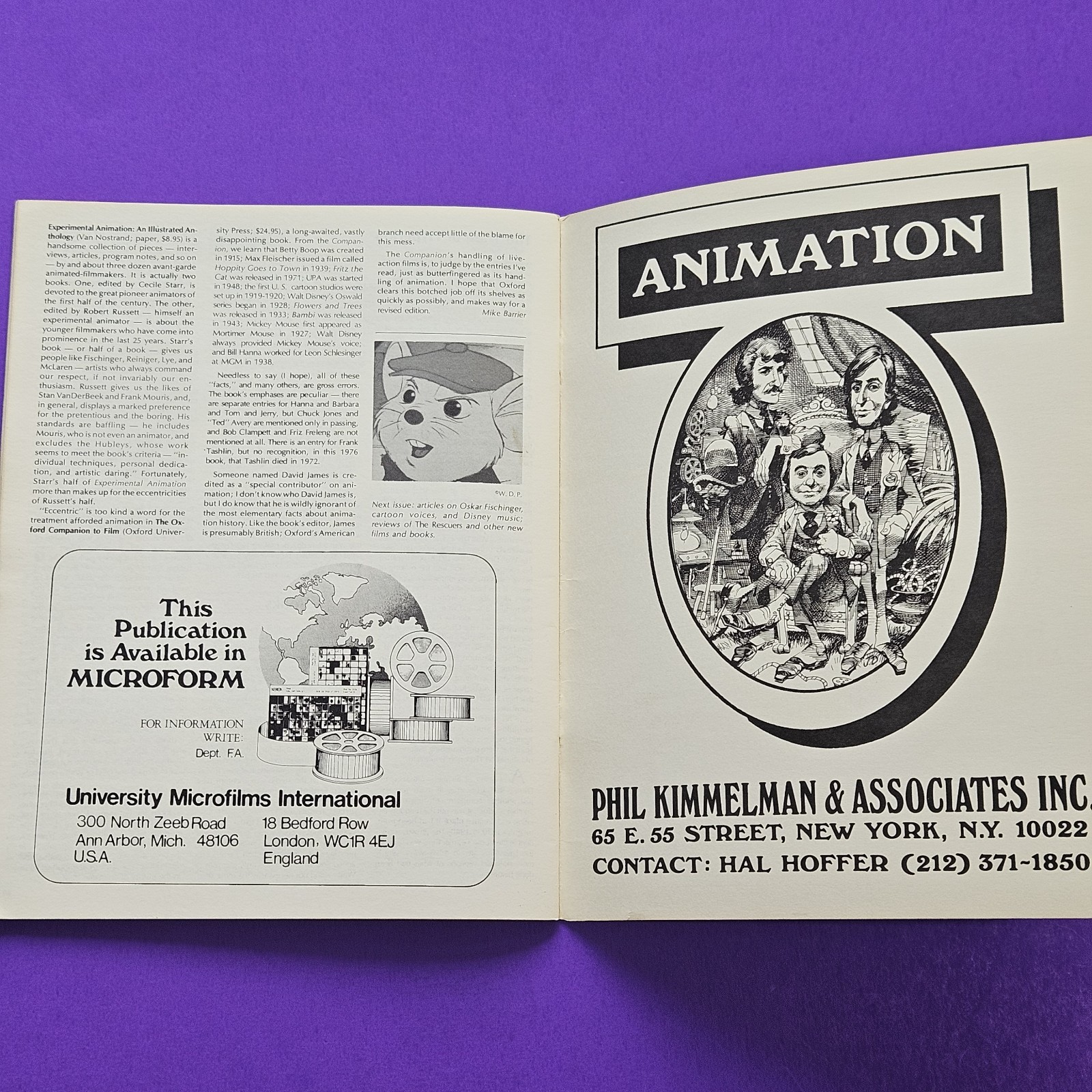 Funnyworld #17 Fall 1977 Magazine World Of Animated Films & Comic Art High-Grade