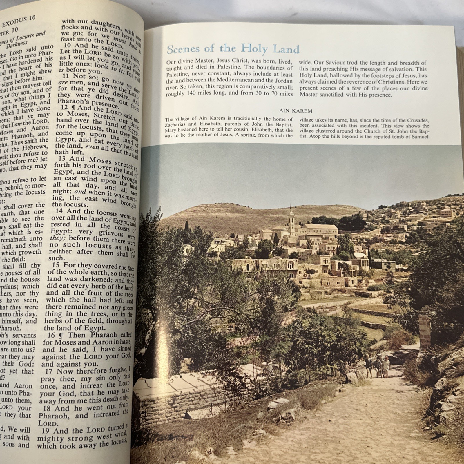 The Holy Bible KJV Family Bible 1965 – Good Council Publishing 11×8 1/2”x2