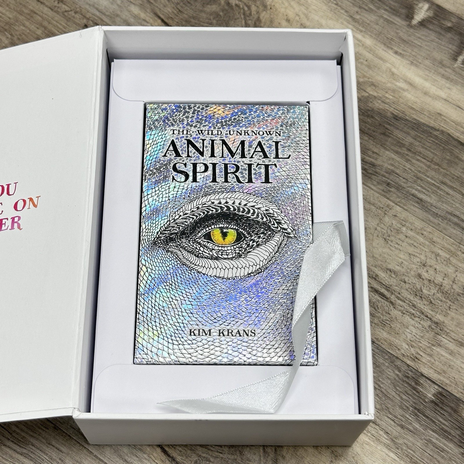 The Wild Unknown Animal Spirit Card Deck & Guide Book Kim Krans Very Good+