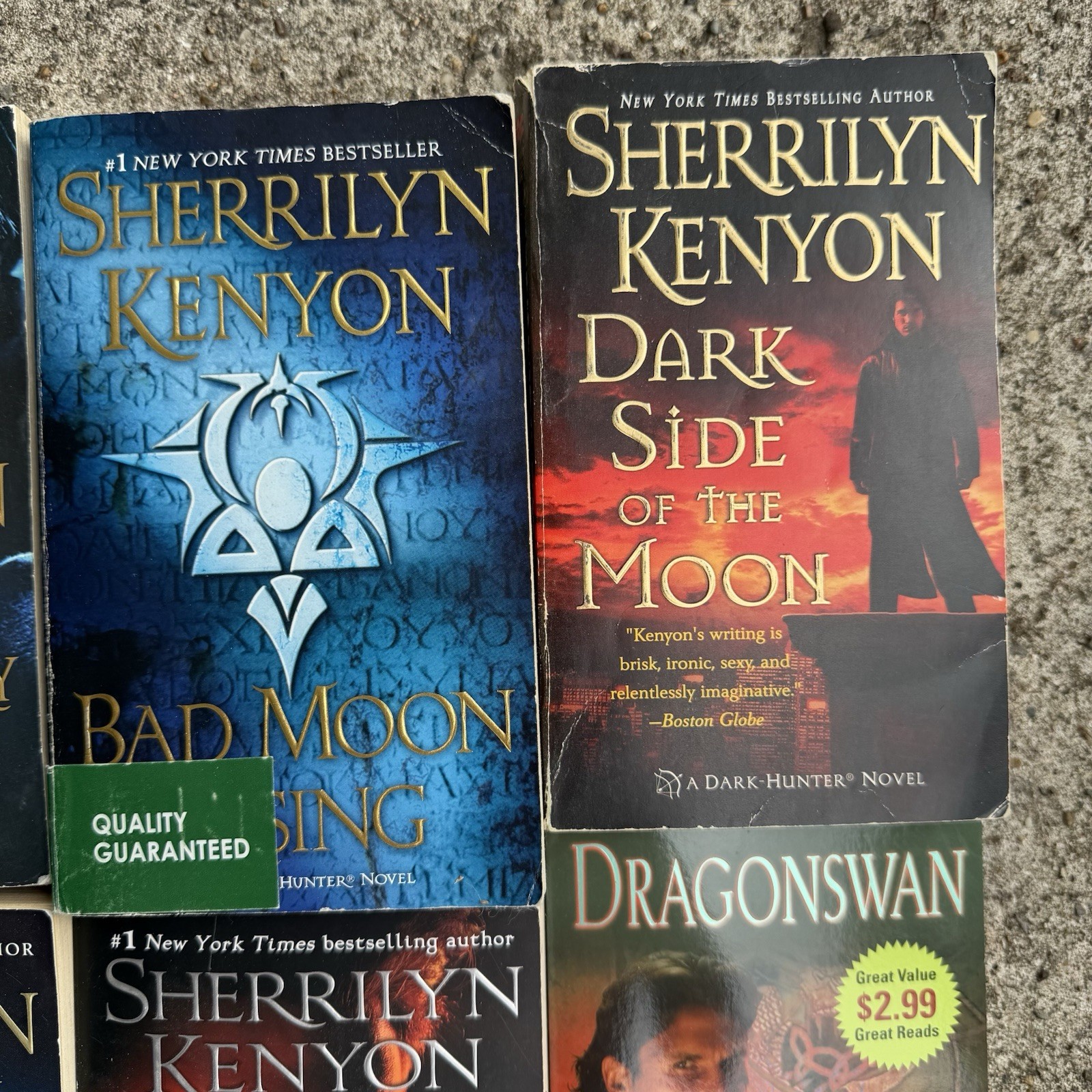 Sherrilyn Kenyon Paranormal Romance Mixed Series Lot of 12 Fantasy Vampire Books