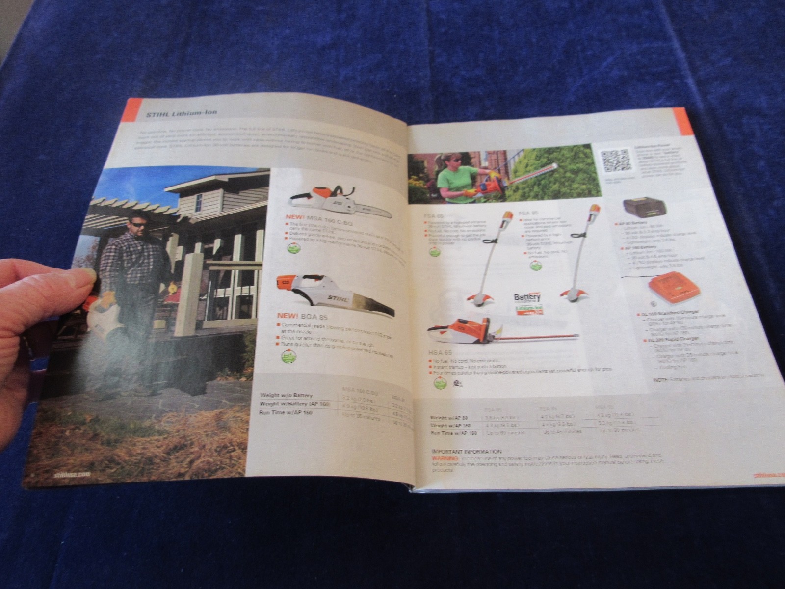 STIHL 2011 Power Tools & Accessories Dealer Catalog Chainsaws Gear +++ C487