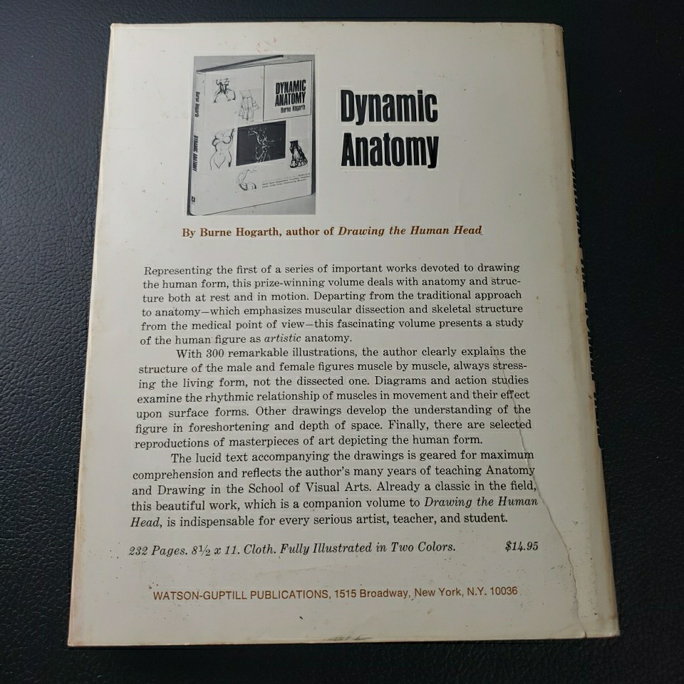 Drawing the Human Head Burne Hogarth 300 Illustration HC / DJ Book 1ST EDITION