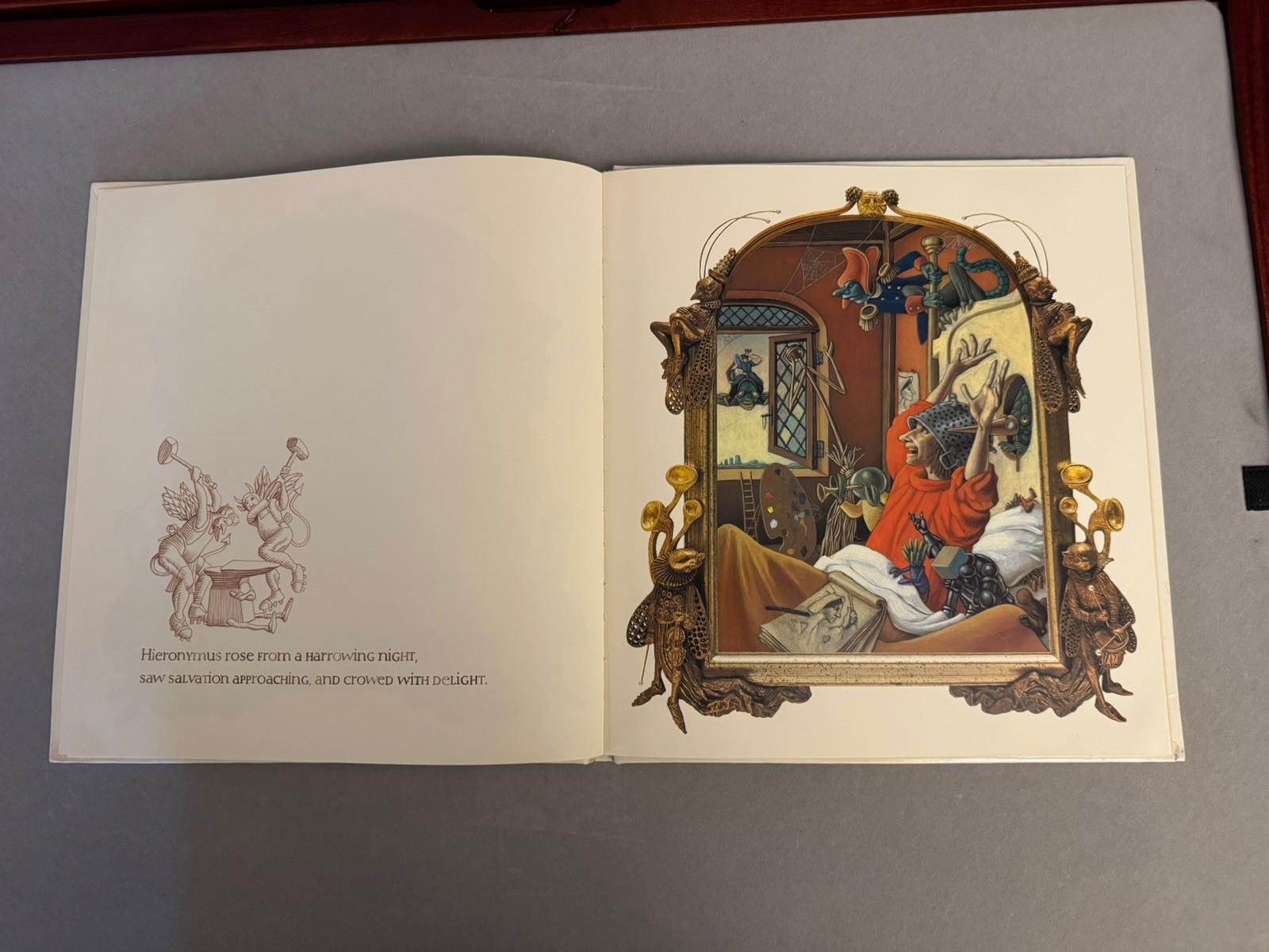 Pish Posh Said Hieronymus Bosch Dillons Willard RARE Trumpet Club HC LRG Format