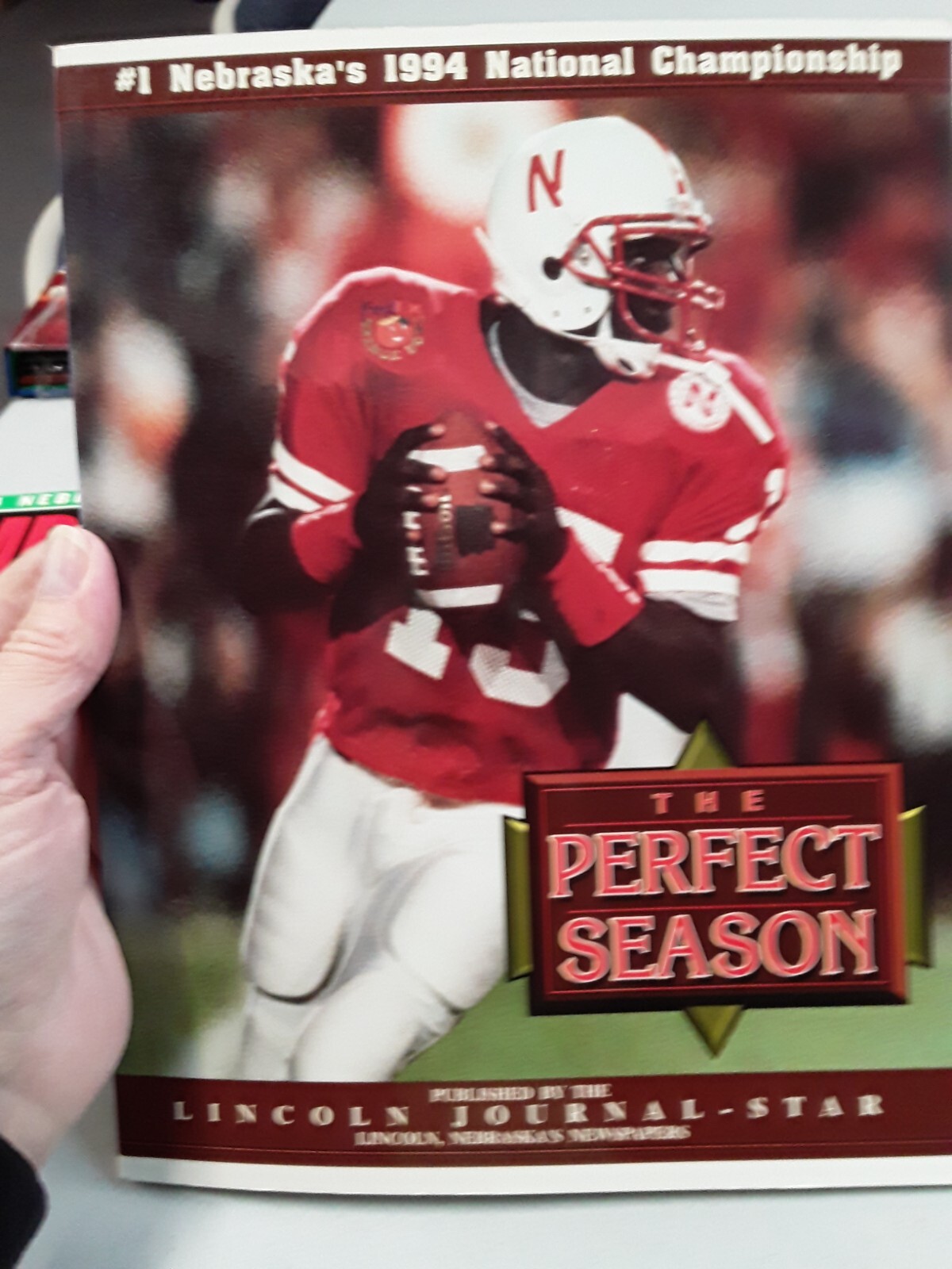 Nebraska Cornhusker 1994-1995 Football Natl Champs 5 books VG 240321
