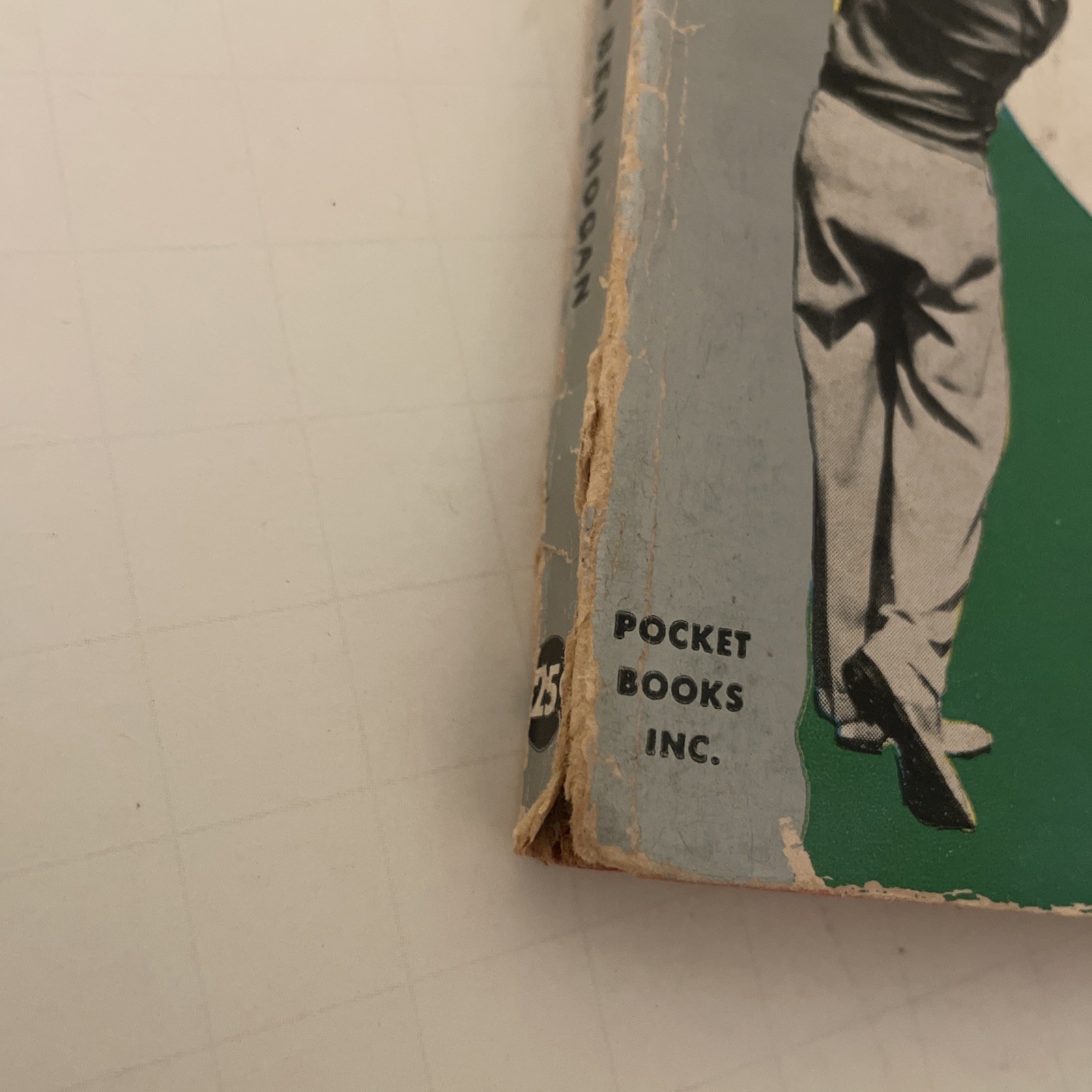 Ben Hogan’s Power Golf Pocket Book 120 Self-Teaching Drawings – 6th Print 1957