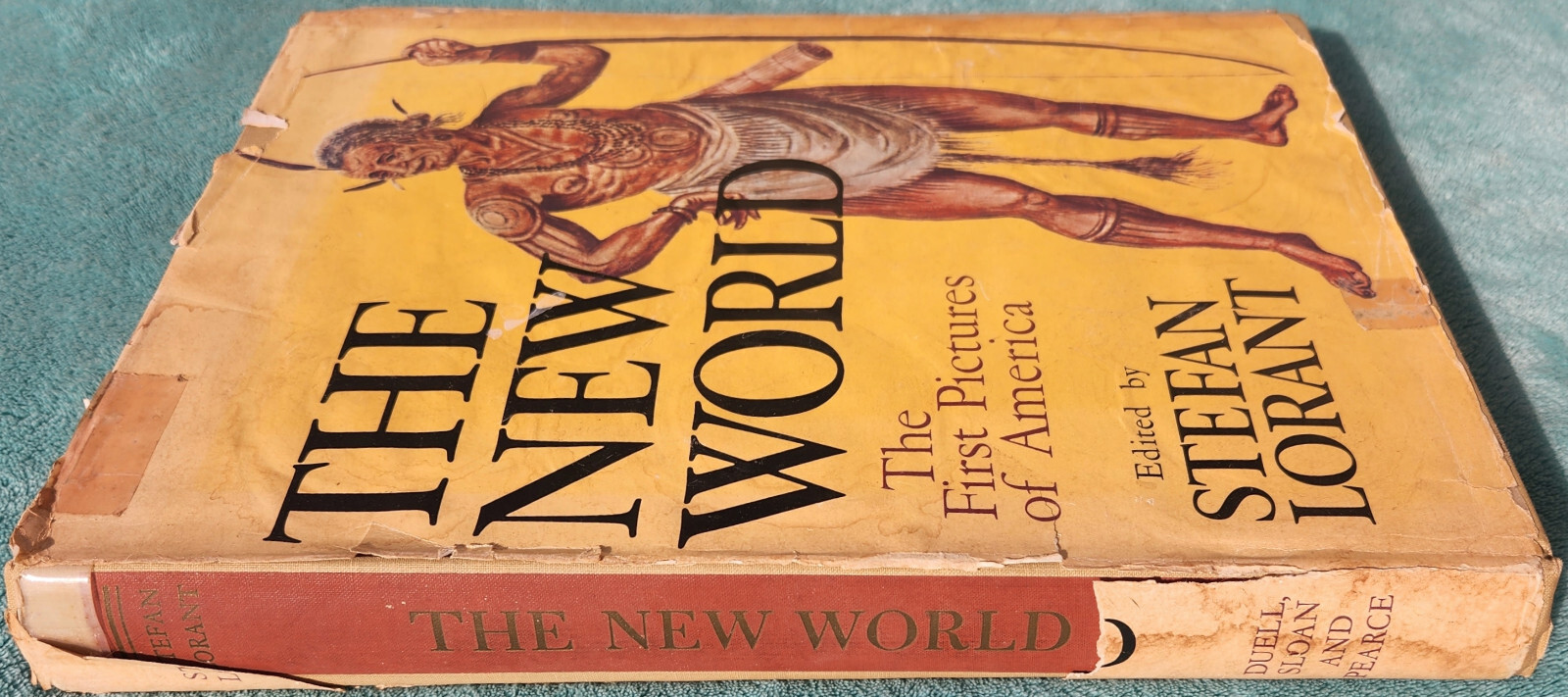 The New World The First Pictures Of America Stefan Lorant 1965 Jumbo Hardcover