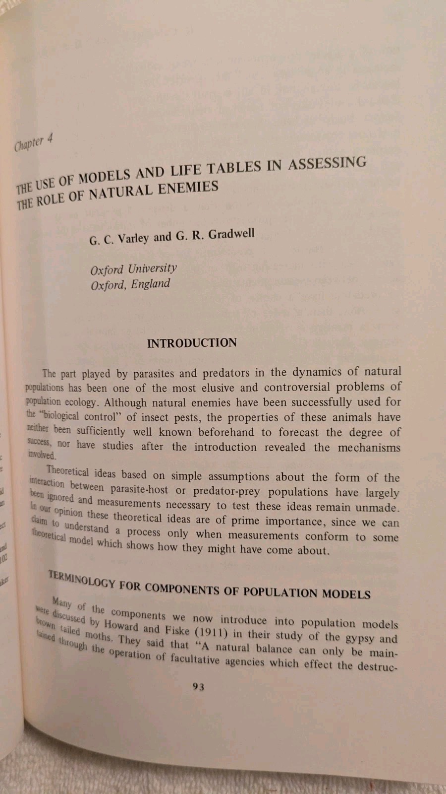 Huffaker, BIOLOGICAL CONTROL, 1974, PB, Natural Insecticide Environment Ecology