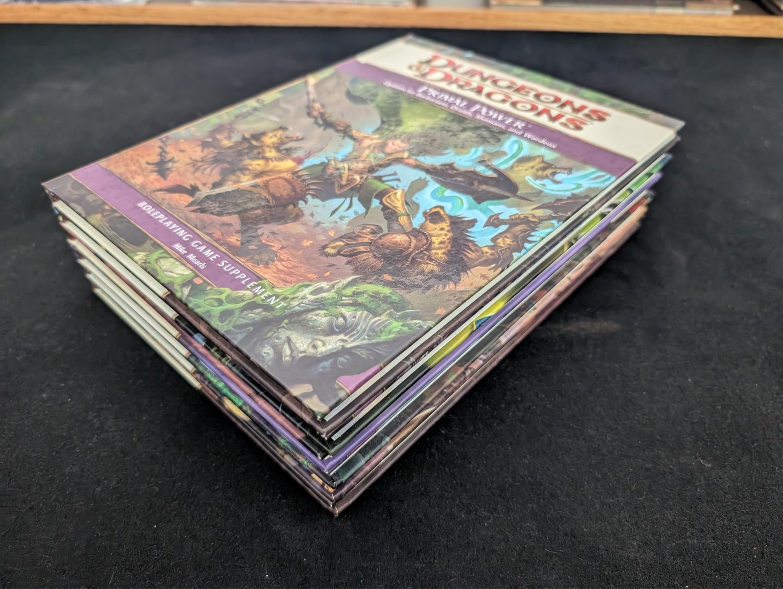 Lot of 6 Dungeons & Dragons 4e Arcane Divine Martial Psionic Primal Power VG