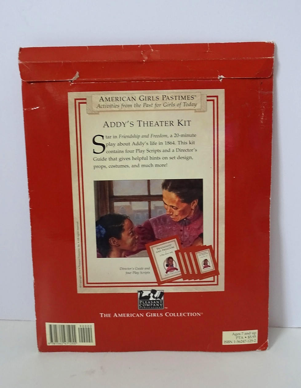 American Girl Addy Theater Kit Pleasant Company