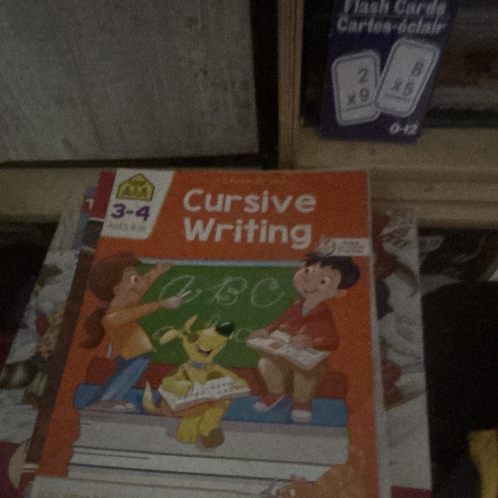 School Zone Publishing Cursive Writing Workbook Grades 3-4 English Ages 9-12