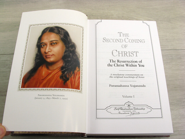 The Second Coming of Christ Paramahansa Yogananda 2004 HC 1st Ed. Spirituality