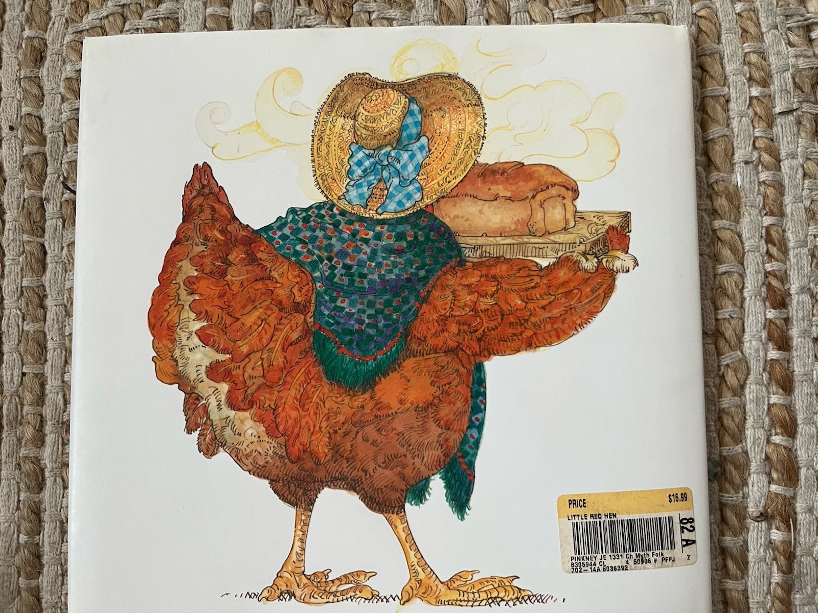 First Edition The Little Red Hen Jerry Pinkney Illustrated Hardcover 2006 Book