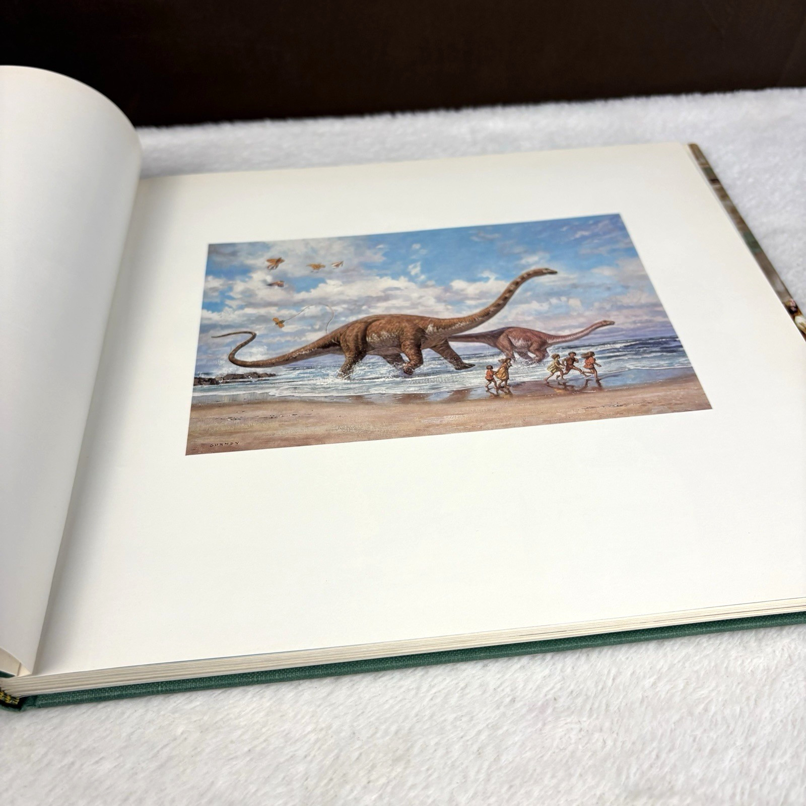 SIGNED! 1992 First Edition Dinotopia: A Land Apart from Time James Gurney Book