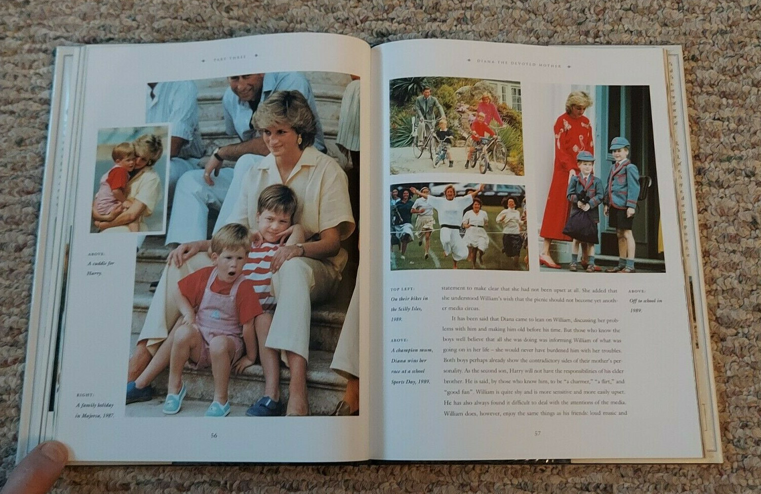 British Royalty Book – Diana, The People’s Princess, Commemorative Tribute