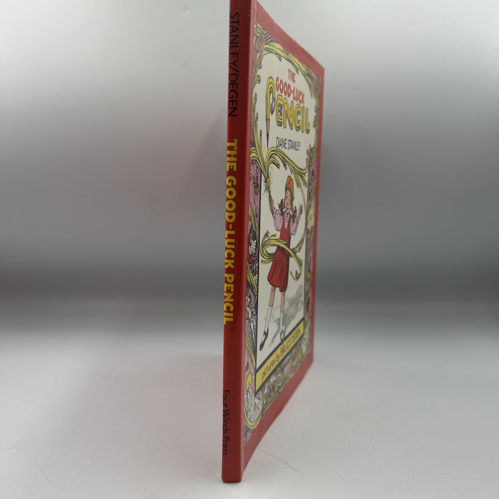 GOOD-LUCK PENCIL by Diane Stanley SIGNED 1986 HC/DJ Illustrated by Bruce Degen